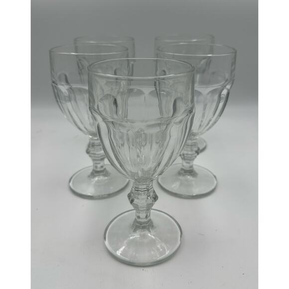 Set of 5 Libbey 15247 11-1/2 oz DuraTuff Gibraltar Wine Goblet - Picture 1 of 3